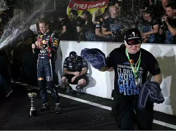Sebastian und Vater Norbert Vettel Titel-Bild zur News: Sebastian und Vater Norbert Vettel