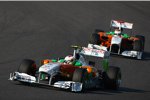 Paul di Resta (Force India) und Adrian Sutil (Force India) 