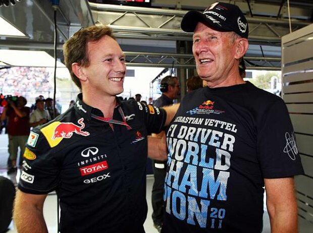 Christian Horner und Helmut Marko Christian Horner und Helmut Marko