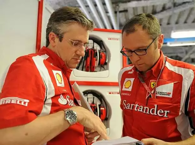 Pat Fry und Stefano Domenicali Titel-Bild zur News: Pat Fry und Stefano Domenicali