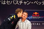 Sebastian Vettel (Red Bull) und David Coulthard