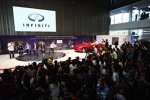 Pressekonferenz im Infiniti-Hauptquartier in Yokohama