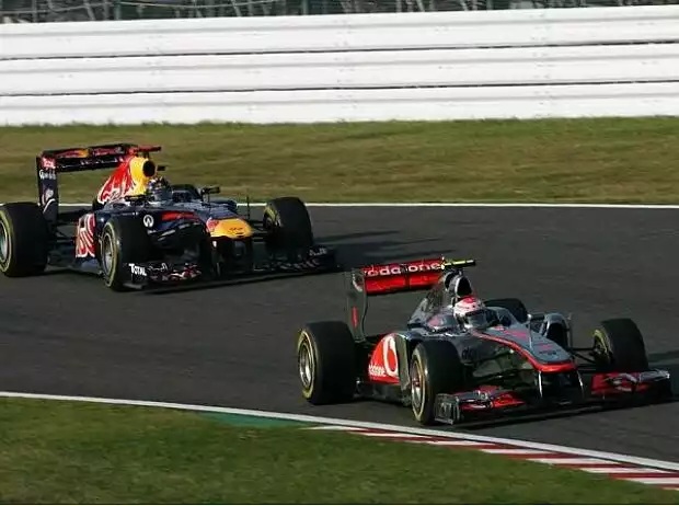 Jenson Button, Sebastian Vettel Titel-Bild zur News: Jenson Button, Sebastian Vettel
