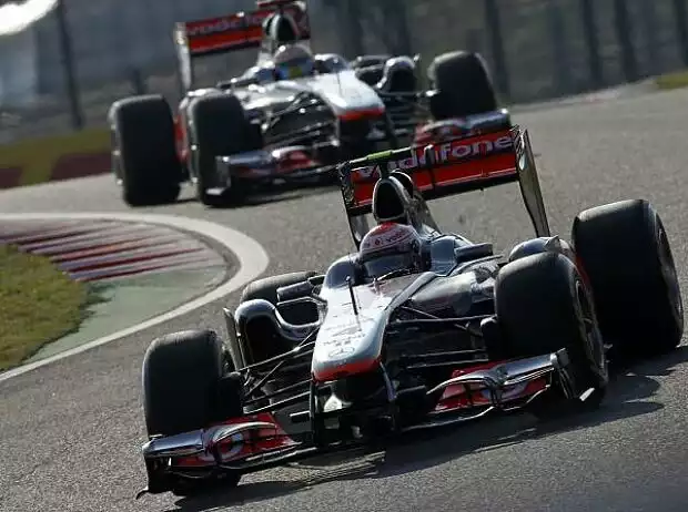 Lewis Hamilton, Jenson Button Titel-Bild zur News: Lewis Hamilton, Jenson Button