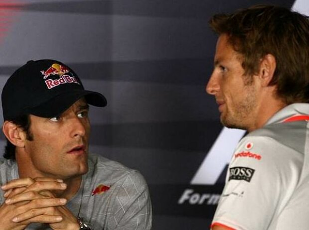 Mark Webber, Jenson Button Mark Webber, Jenson Button