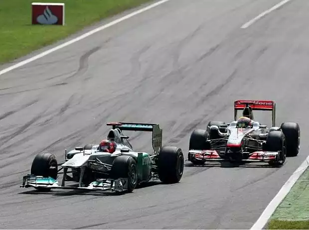 Michael Schumacher, Lewis Hamilton Titel-Bild zur News: Michael Schumacher, Lewis Hamilton