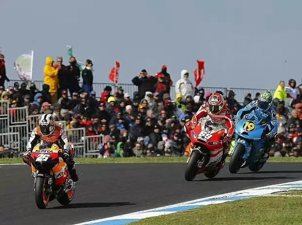 Daniel Pedrosa, Nicky Hayden, Alvaro Bautista Titel-Bild zur News: Daniel Pedrosa, Nicky Hayden, Alvaro Bautista