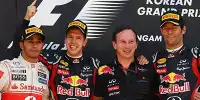 Bild zum Inhalt: Vettel-Sieg fixiert Konstrukteurs-WM für Red Bull