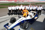 Das neue IndyCar 2012 von Chevrolet mit Ryan Hunter-Reay