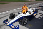 Das neue IndyCar 2012 von Chevrolet mit Ryan Hunter-Reay