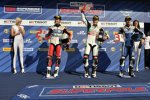 Carlos Checa, Jonathan Rea und Eugene Laverty