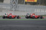 Felipe Massa und Fernando Alonso (Ferrari)