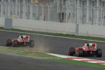 Felipe Massa und Fernando Alonso (Ferrari)