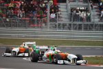 Paul di Resta (Force India) und Adrian Sutil (Force India) 