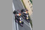 Sebastian Vettel (Red Bull) und Mark Webber (Red Bull) 