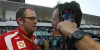 Stefano Domenicali und Christian Horner