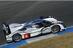 Stephane Sarrazin und Nicolas Minassian testen den 908 HYbrid4 in Estoril