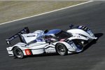 Stephane Sarrazin und Nicolas Minassian testen den 908 HYbrid4 in Estoril