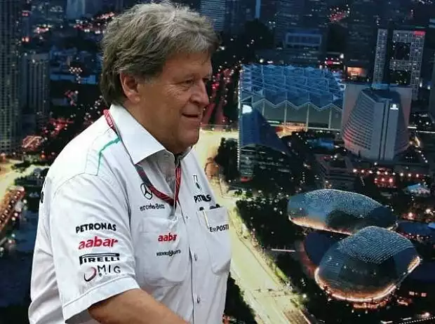 Titel-Bild zur News: Norbert Haug (Mercedes-Motorsportchef)