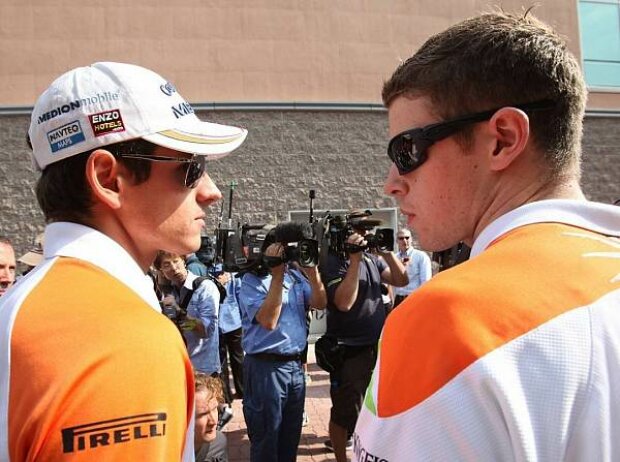 Adrian Sutil und Paul di Resta