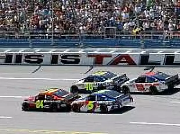 Jeff Gordon, Jimmie Johnson Titel-Bild zur News: Jeff Gordon, Jimmie Johnson