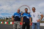 Robert Huff (Chevrolet), Yvan Muller (Chevrolet), Alain Menu (Chevrolet) 