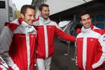 Timo Scheider, Martin Tomczyk und Miguel Molina (Audi) 
