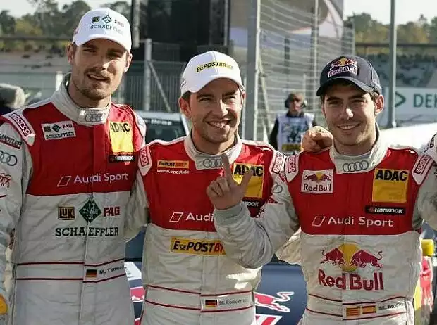 Miguel Molina, Mike Rockenfeller, Martin Tomczyk Titel-Bild zur News: Miguel Molina, Mike Rockenfeller, Martin Tomczyk