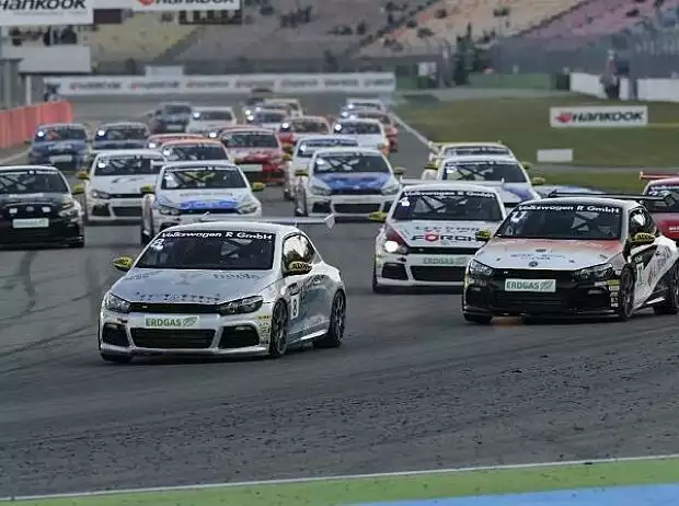 Start zum Volkswagen Scirocco R-Cup in Hockenheim Titel-Bild zur News: Start zum Volkswagen Scirocco R-Cup in Hockenheim