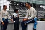 Alain Menu (Chevrolet), Toshihiro Arai (Chevrolet) und Yvan Muller (Chevrolet) 