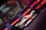 Das Next-Generation IndyCar von Dallara in den Farben der englischen Flagge