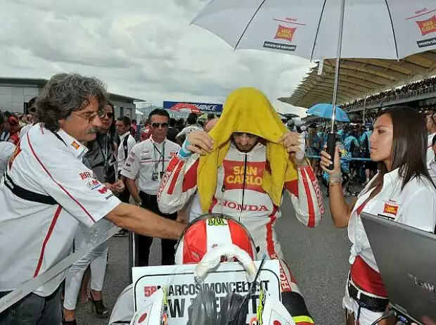 Marco Simoncelli Titel-Bild zur News: Marco Simoncelli