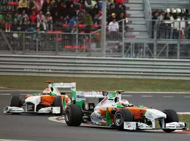 Titel-Bild zur News: Adrian Sutil, Paul di Resta