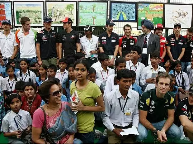Formel 1 in Indien Titel-Bild zur News: Formel 1 in Indien