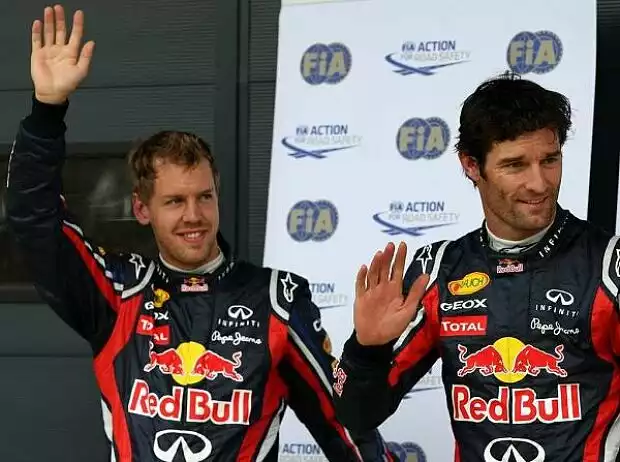 Sebastian Vettel, Mark Webber Titel-Bild zur News: Sebastian Vettel, Mark Webber