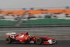 Premiere in Indien: Massa vor Vettel