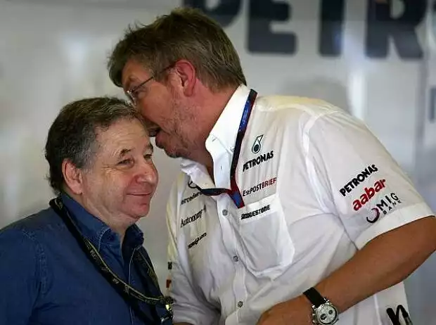 Jean Todt, Ross Brawn (Teamchef) Titel-Bild zur News: Jean Todt, Ross Brawn (Teamchef)