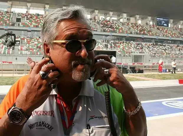 Vijay Mallya (Teameigentümer) Titel-Bild zur News: Vijay Mallya (Teameigentümer)
