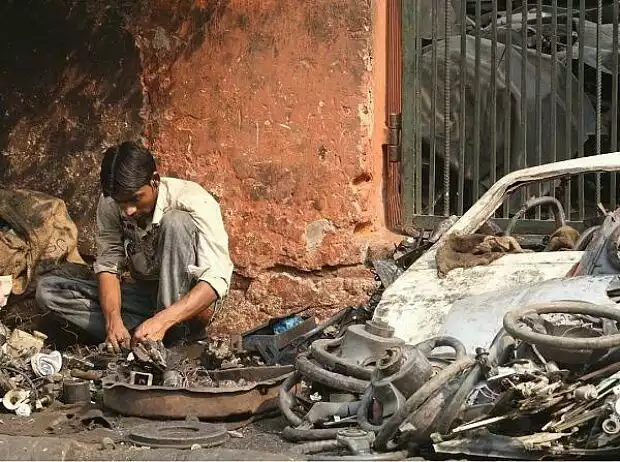 Armut auf den Straßen von Delhi Titel-Bild zur News: Armut auf den Straßen von Delhi