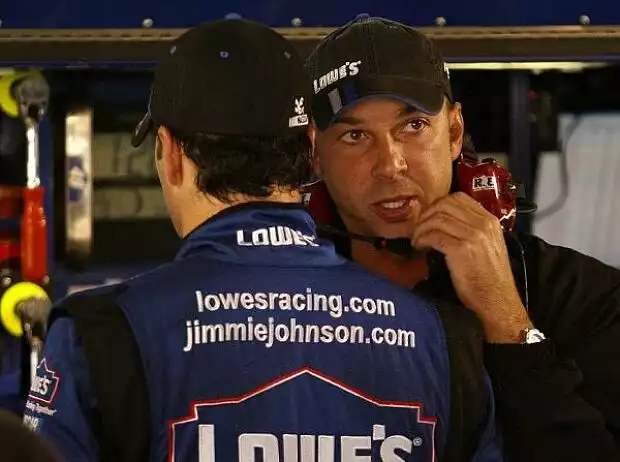 Jimmie Johnson Chad Knaus Titel-Bild zur News: Jimmie Johnson Chad Knaus