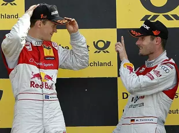 Mattias Ekström, Martin Tomczyk Titel-Bild zur News: Mattias Ekström, Martin Tomczyk
