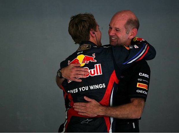 Sebastian Vettel und Adrian Newey