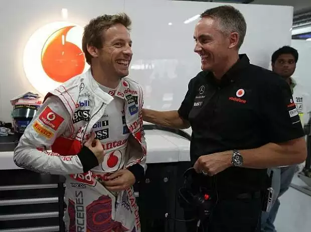 Martin Whitmarsh (Teamchef), Jenson Button Titel-Bild zur News: Martin Whitmarsh (Teamchef), Jenson Button
