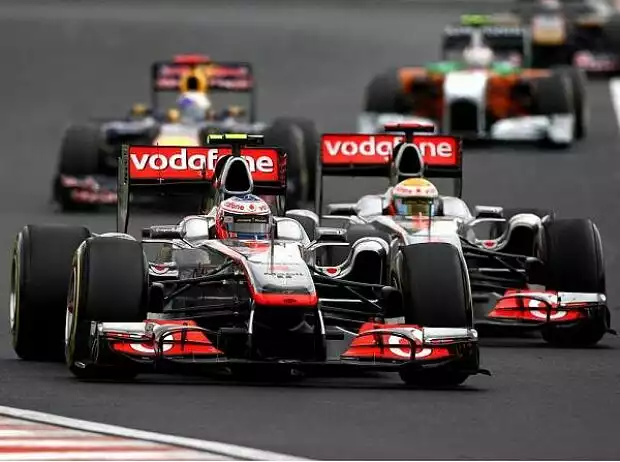 Jenson Button, Lewis Hamilton Titel-Bild zur News: Jenson Button, Lewis Hamilton