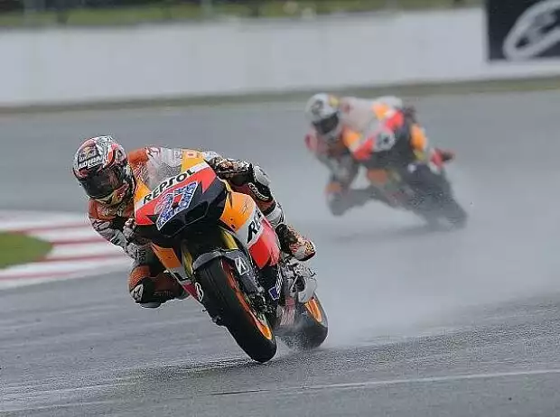 Andrea Dovizioso, Casey Stoner Titel-Bild zur News: Andrea Dovizioso, Casey Stoner