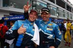 Robert Huff (Chevrolet) und Alain Menu (Chevrolet) 