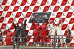 Das Podium des Championship-Rennens in San Luis