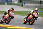 Daniel Pedrosa (Honda) und Andrea Dovizioso (Honda) 