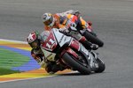 Ben Spies (Yamaha) und Andrea Dovizioso (Honda)