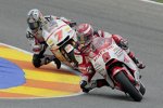 Hector Barbera (Aspar) und Hiroshi Aoyama (Gresini)